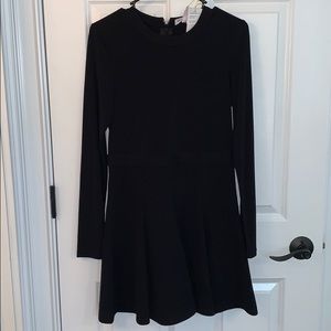 Black long sleeve dress